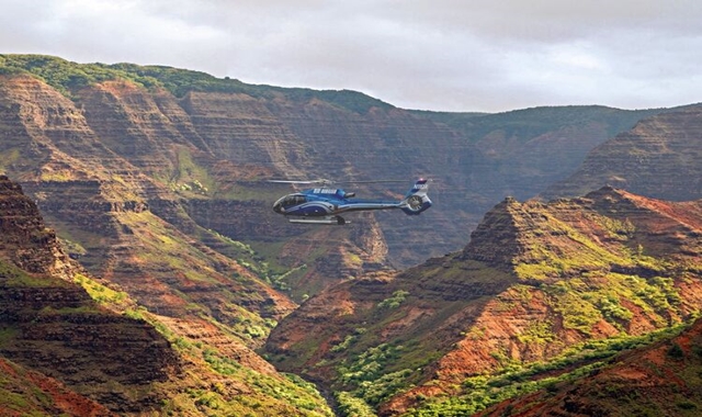 Hawaii Kauai Blue Hawaiian Helicopter Tour