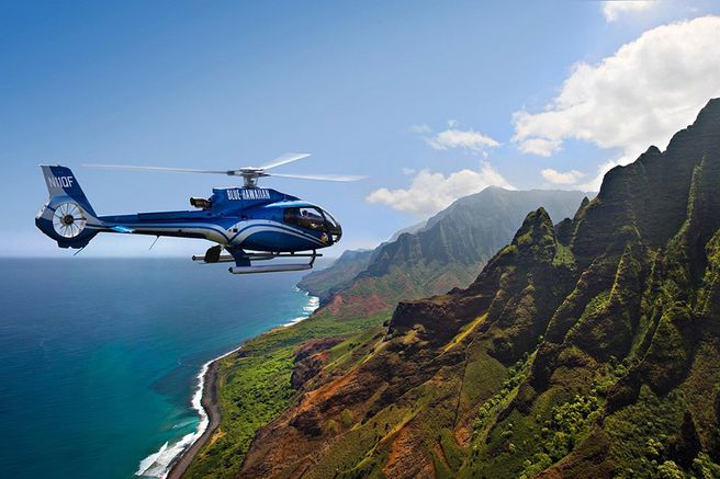 Hawaii Kauai Blue Hawaiian Helicopter Tour