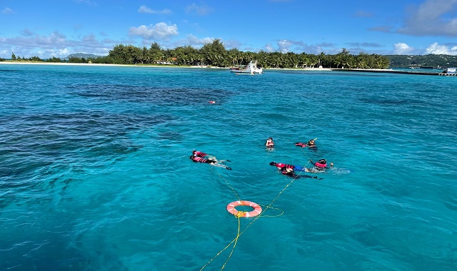 사이판 마나가하섬 보트 스노클링 투어