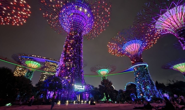 싱가포르 먹방 & 야경 투어 (한국인 가이드 / 칠리 크랩, 타이거맥주, 스펙트라쇼)