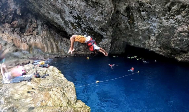 사이판 그로토 동굴 스노클링 & 체험 다이빙 (사진, 동영상 촬영 서비스)