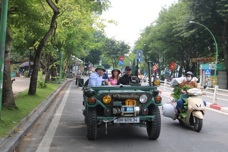 하노이 지프 스트리트 푸드 단독 투어