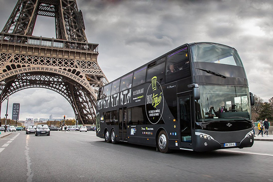 Champs-Élysées Departure: Bustronome Paris Lunch Tour