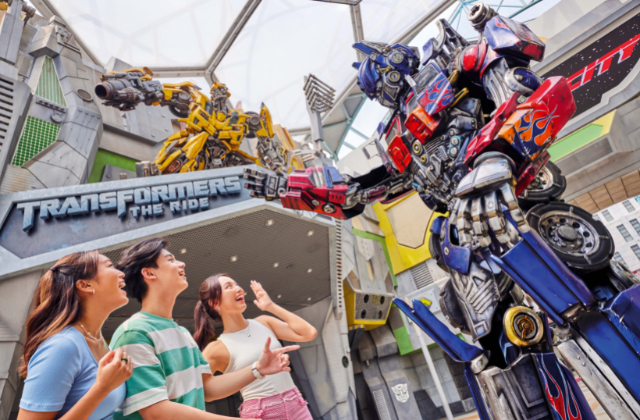 ユニバーサル スタジオ シンガポール 入場券 (バーコード 即時 入場可能)