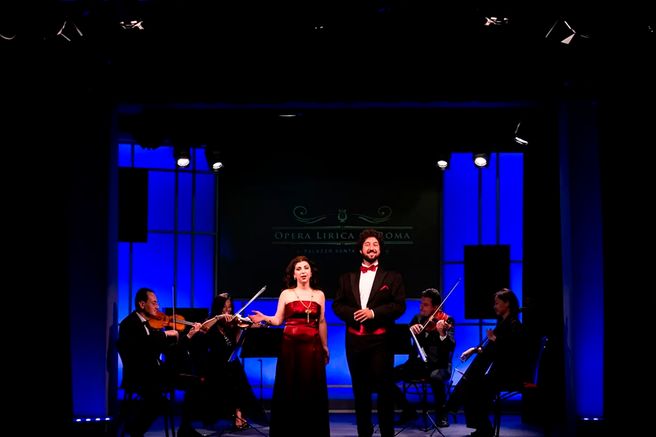 Rome Santa Chiara Palace Opera Concert Ticket