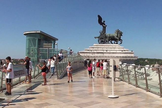 Rome Panoramic Glass Elevator Viewpoint Ticket Package
