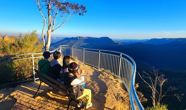 [스리봉스] 한 가족만을 위한 블루마운틴 노을별 단독 투어