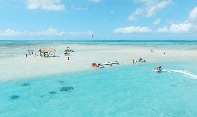 [괌 비키니 아일랜드 클럽] 비키니 아일랜드 마린팩 + 아쿠아워커 & 패러세일링