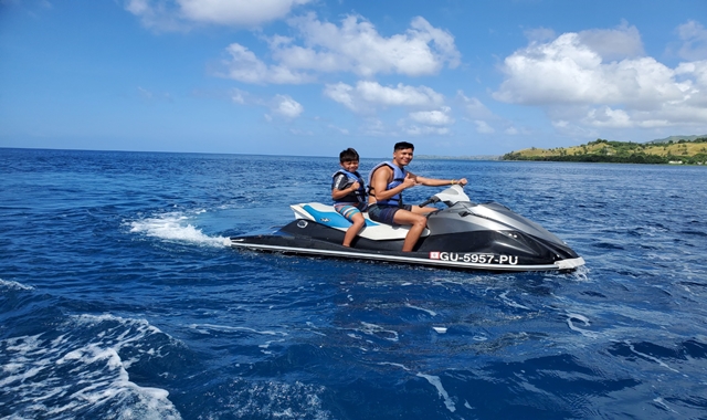 [괌 비키니 아일랜드 클럽] 제트스키 + 돌핀크루즈 + 스노클링 투어