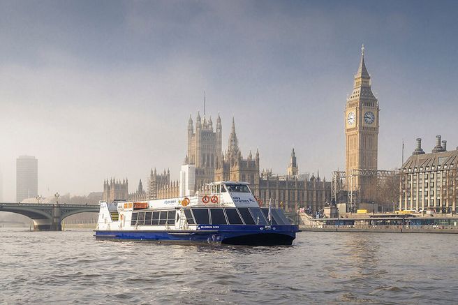 ロンドン ホップオンホップオフ シティクルーズ 24時間チケット