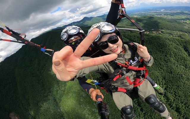 경기 양평 미래항공스포츠 패러글라이딩 체험