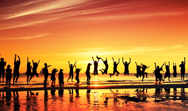 보라카이 화이트 비치 선셋 세일링 보트