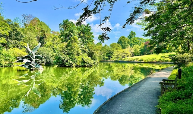 싱가포르 보타닉가든·오차드·페라나칸박물관·내셔널 갤러리 투어 (카야토스트)