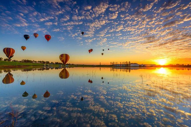 Hunter Valley Hot Air Ballooning Experience near Sydney