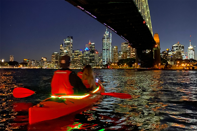 Sydney Harbour Sunset Kayak Session