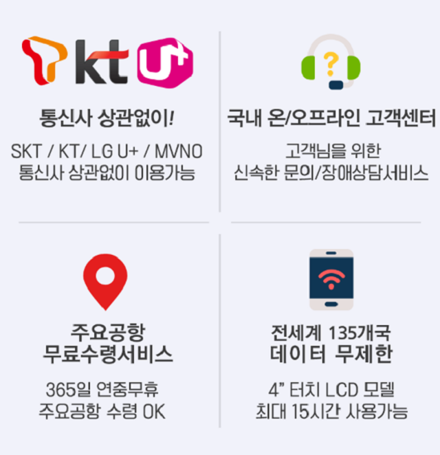 일본 무제한 데이터 포켓와이파이