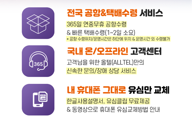 싱가포르 유심 무제한 데이터