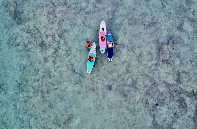 괌 버섯바위 힐란 비치 선셋 패들보드 투어