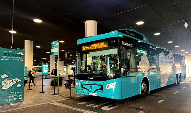 Barcelona El Prat Airport Aerobus Ticket