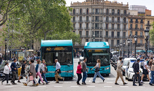 Barcelona El Prat Airport Aerobus Ticket