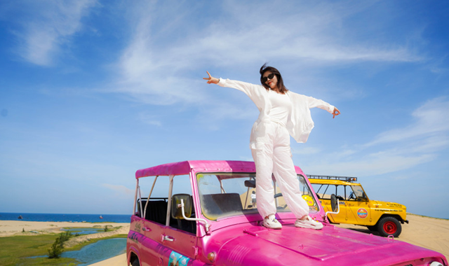 [산티아고] 나트랑 출발: 판랑 사막 지프투어 - 스냅사진, 선라이즈 선택 가능, ATV 신청 가능