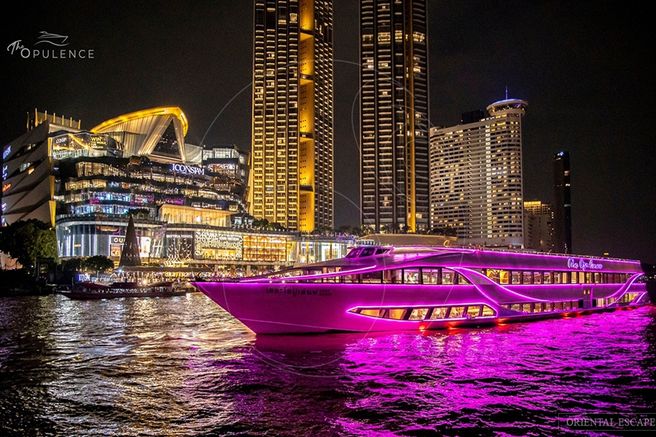 방콕 차오프라야 오퓰런스 디너 크루즈