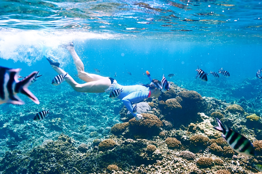 Bali: Padangbai Blue Lagoon Snorkeling & Tukad Unda & Tegenungan Waterfall River Club Tour