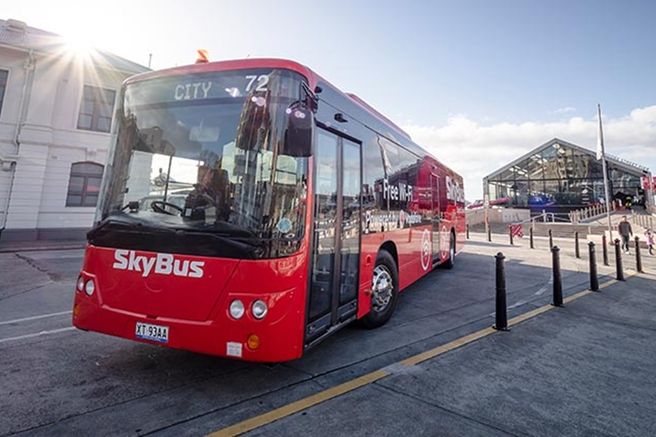 멜버른 호바트 공항 익스프레스 스카이 버스