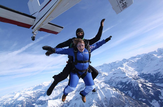 Switzerland: Helicopter Skydiving (Lauterbrunnen)
