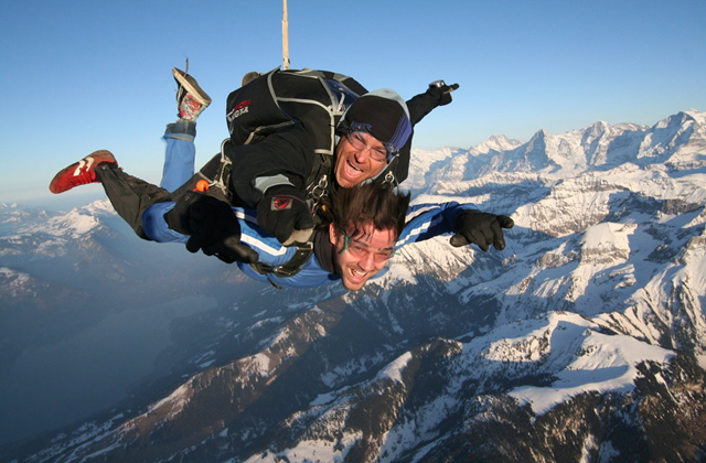 Switzerland: Helicopter Skydiving (Lauterbrunnen)