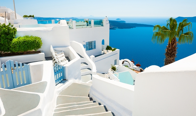 산토리니 '빛에 씻긴 섬' 비디오 가이드 투어