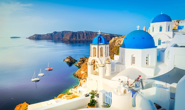산토리니 '빛에 씻긴 섬' 비디오 가이드 투어