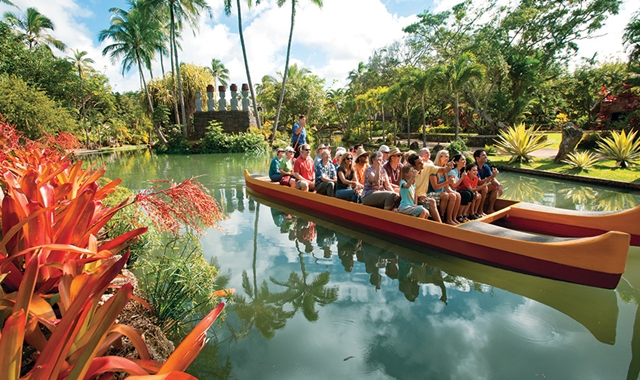 [맞춤 투어] 하와이 오아후 폴리네시안 민속촌 섬 일주 일일 투어 (한인 가이드 / 8시간)