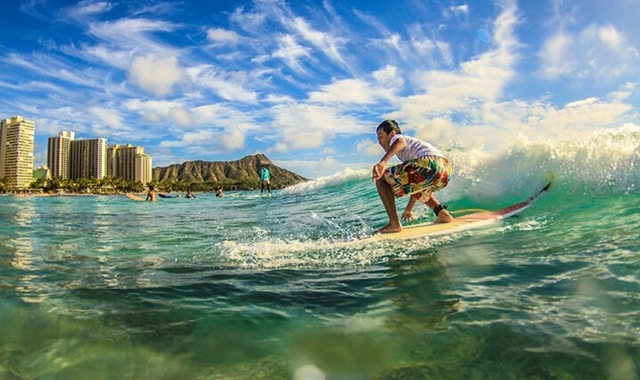 하와이 와이키키 서핑 레슨 (한국인 강사)