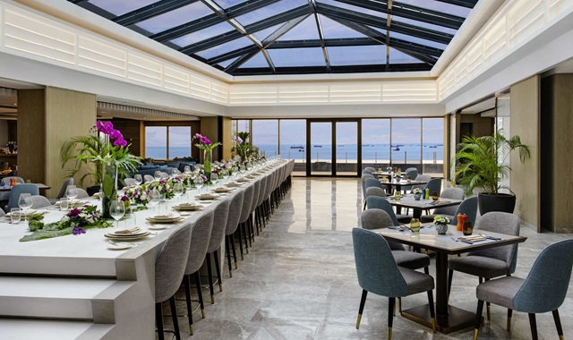 애드미럴 호텔 마닐라 엠갤러리 애드미럴 클럽 뷔페