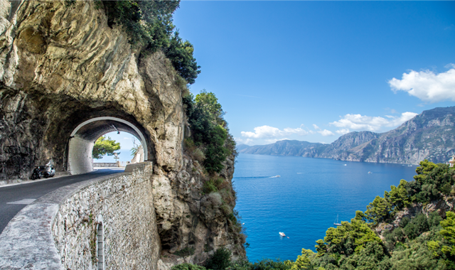 [우노트래블] 이탈리아 남부투어 - 포지타노 아말피 페리 탑승