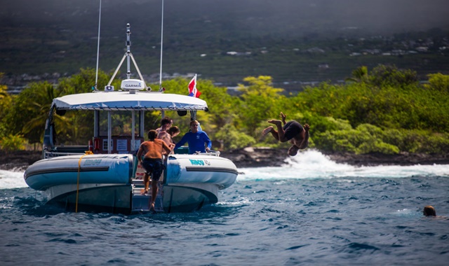 하와이 빅아일랜드 코나 선셋 만타레이 스노클링 투어