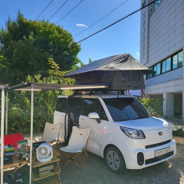 (김포 픽업) 미니칸 레이 캠핑카 렌트 차박 패키지