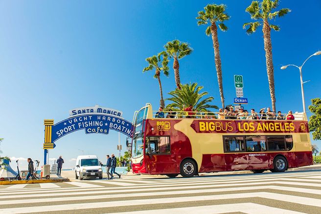 Los Angeles: Big Bus Hop-on Hop-off 1/2 Day Ticket
