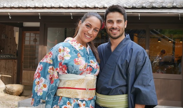 Hiroshima Okeiko Japan Miyajima Kimono Rental