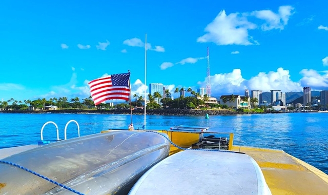 하와이 오아후 와이키키 거북이 스노클링 투어