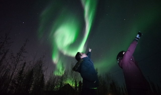 알래스카 페어뱅크스 오로라 체이싱 일일 투어
