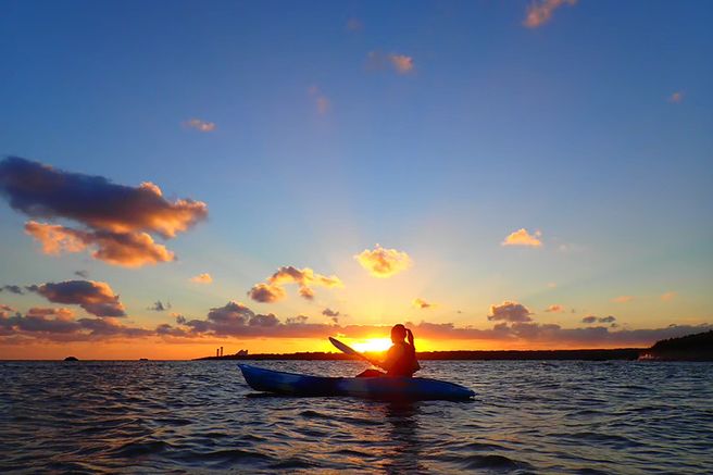 県石垣島 サンセット&ナイトカヤックツアー