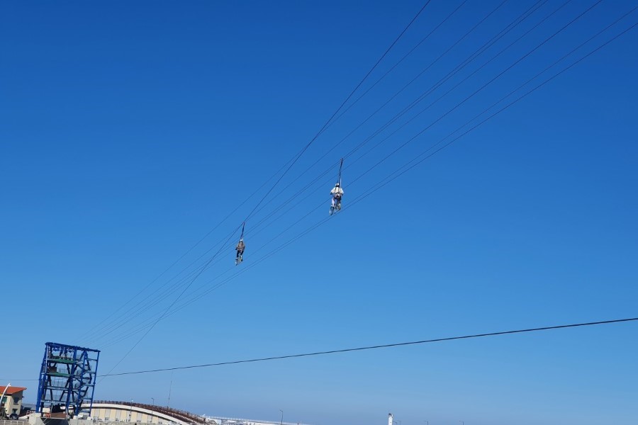 강릉 아라나비 짚라인 & 바다 하늘 자전거 체험  (WAUG Exclusive)