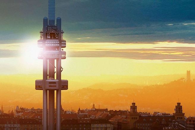 Prague Žižkov TV Tower Observatory Priority Entry Ticket