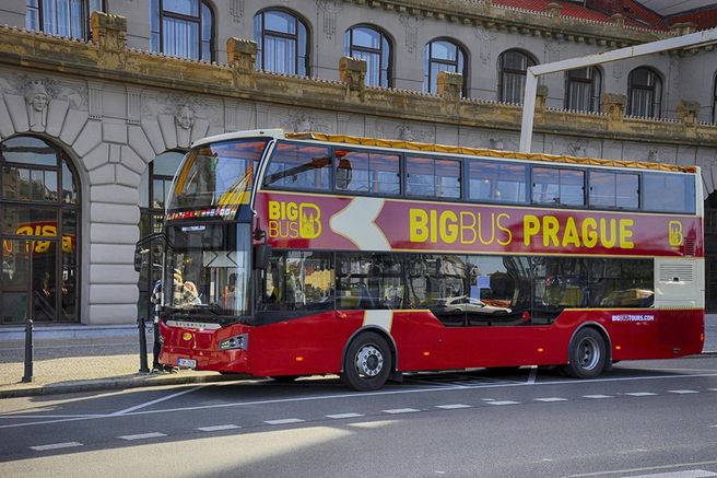 プラハ・ビッグバスシティツアー1/2日券