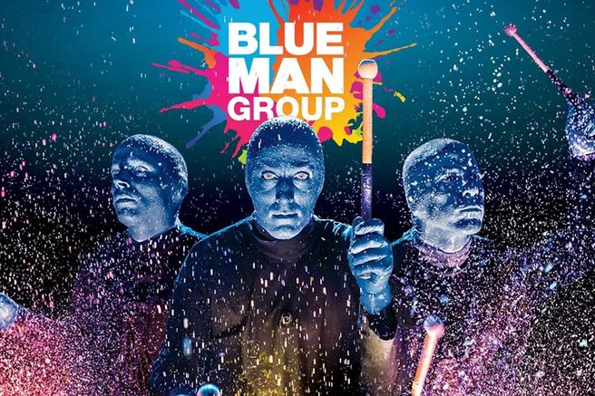 Las Vegas Blue Man Group Show Ticket