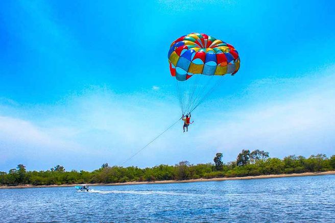 Bali Tanjung Benoa Beach Marine Activities by Sea and Sports