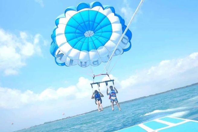 Bali Water Sports, Jimbaran Seafood & Massage Package Tour