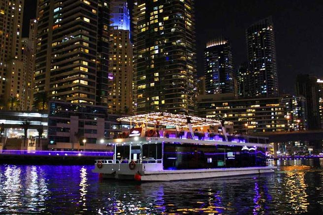 Dubai Marina Ain Dubai Houseboat Tour